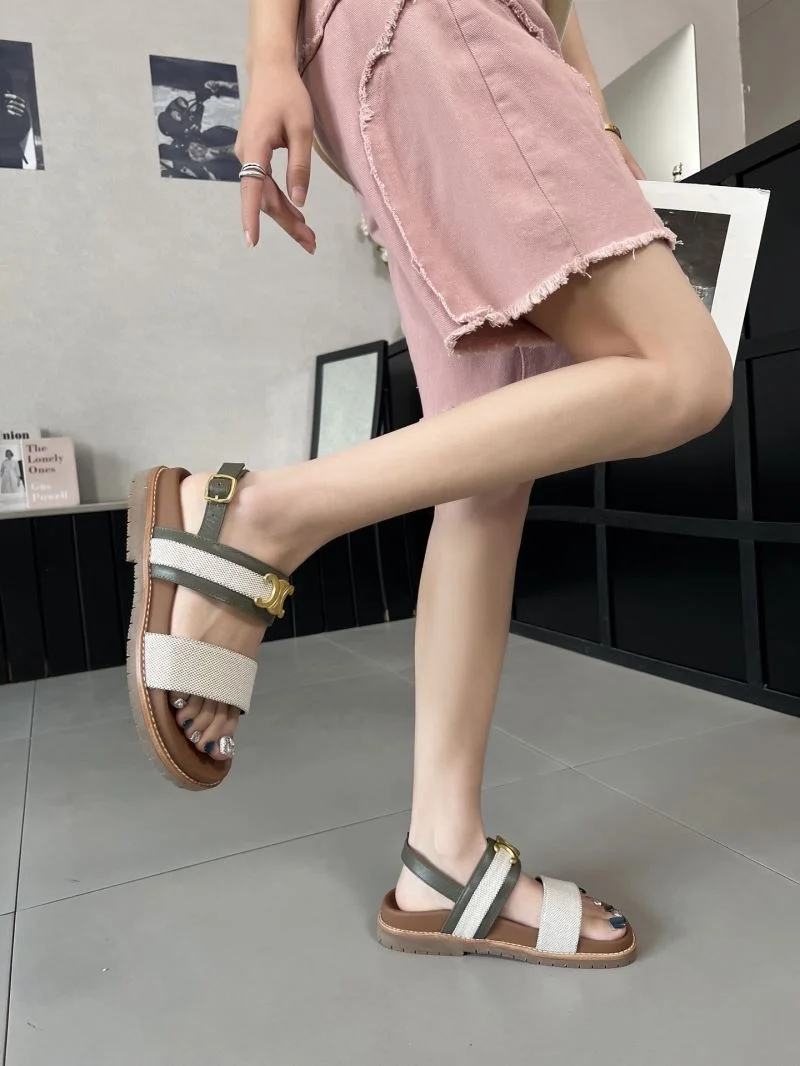 MoistureWicking Celine Sandals 15876