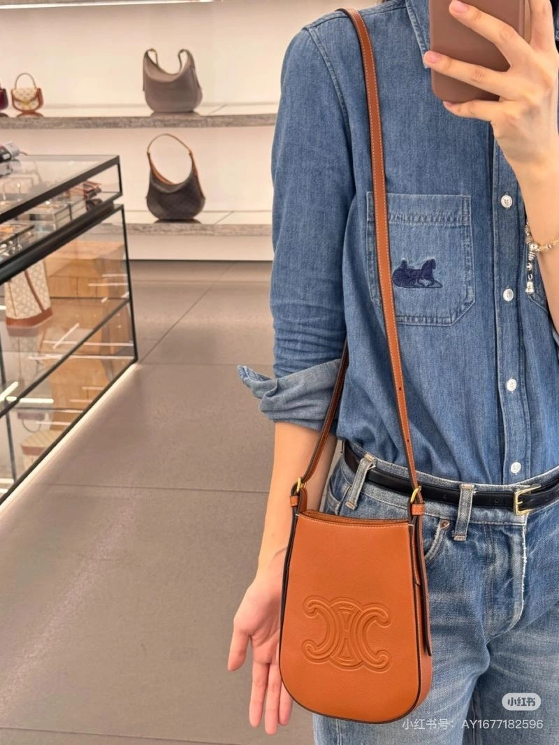 Celine Satchel Bags Compact 60431
