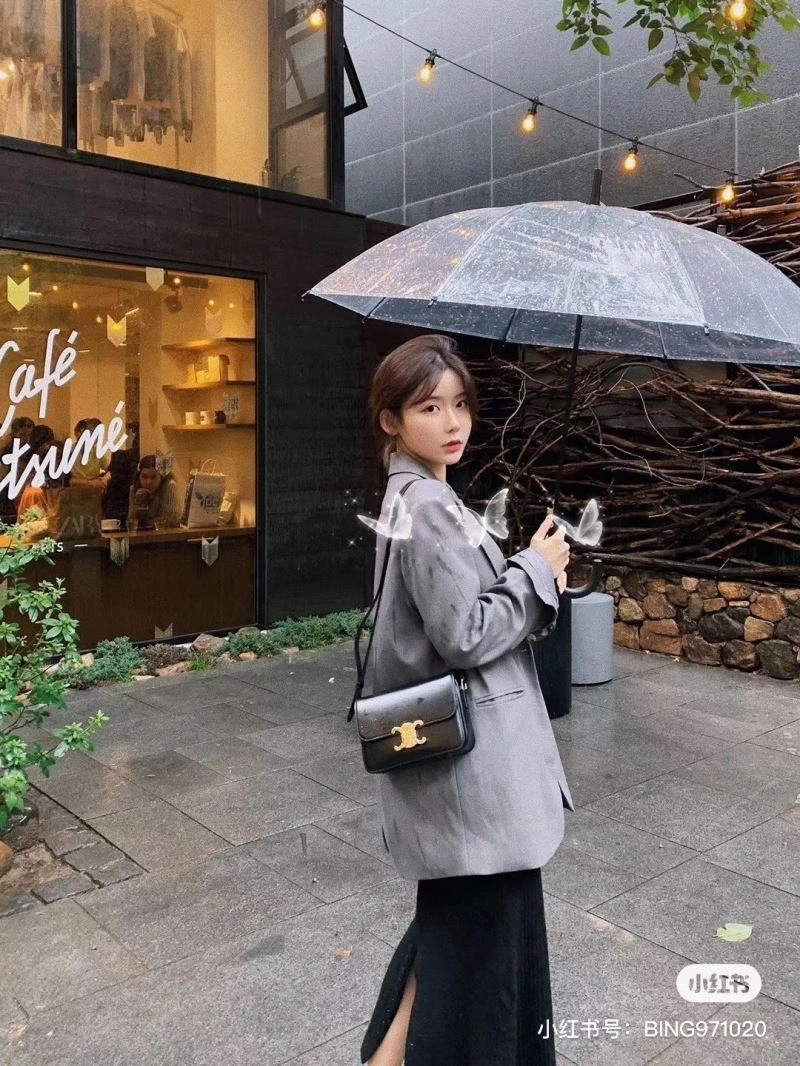 Celine Satchel Bags Supportive 60351