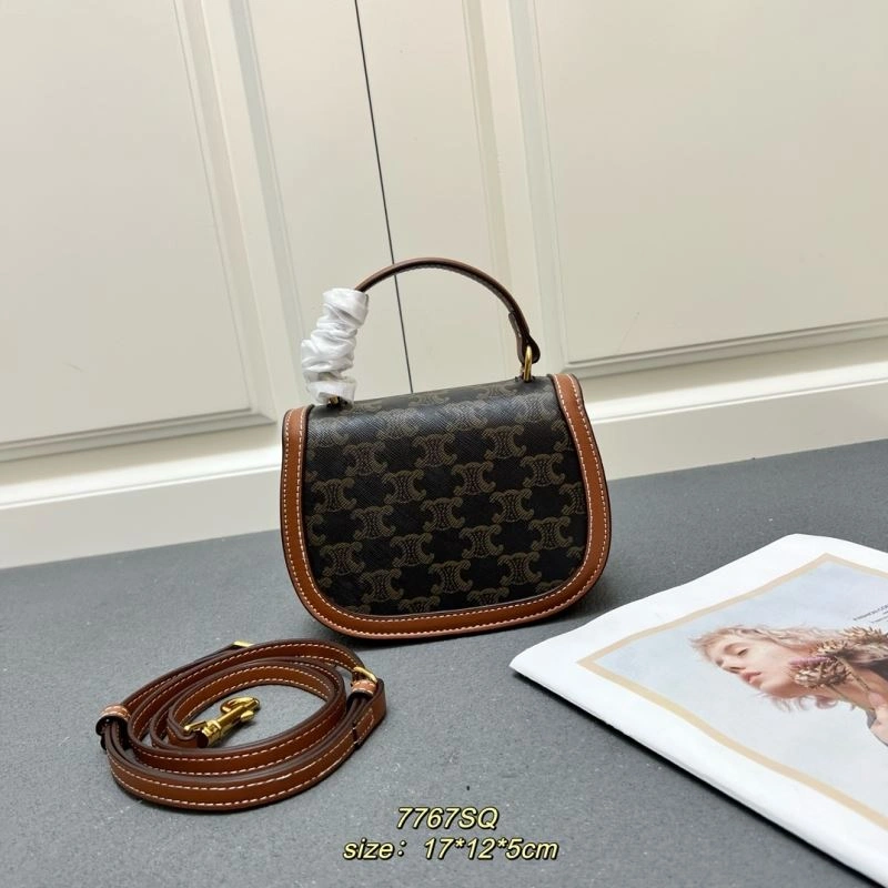 Celine Satchel Bags TimelessDesign 84491