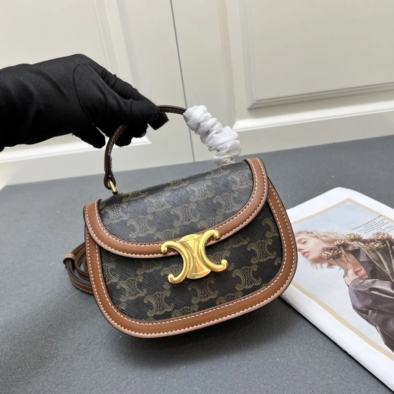 Celine Satchel Bags TimelessDesign 84491