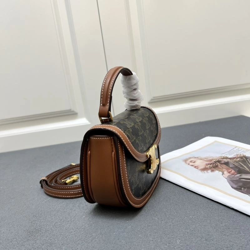 Celine Satchel Bags TimelessDesign 84491