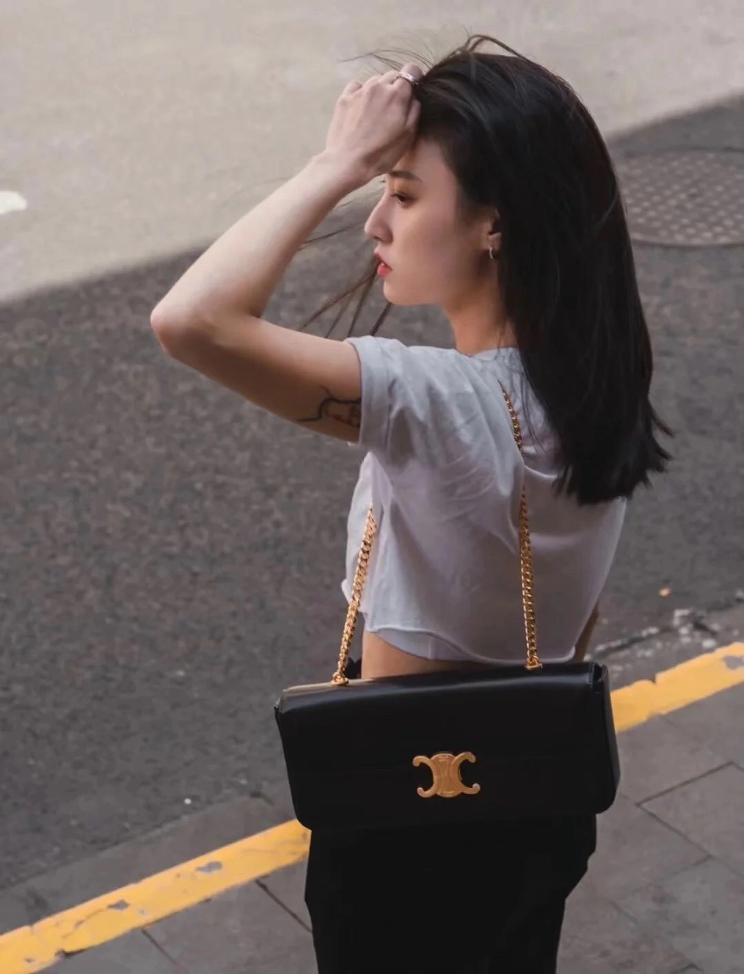 Celine Satchel Bags Snug 78486