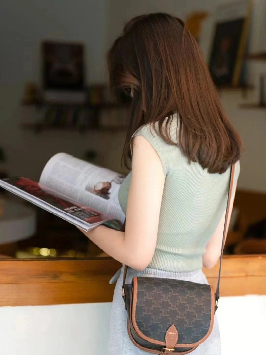 Neat Celine Satchel Bags 78458