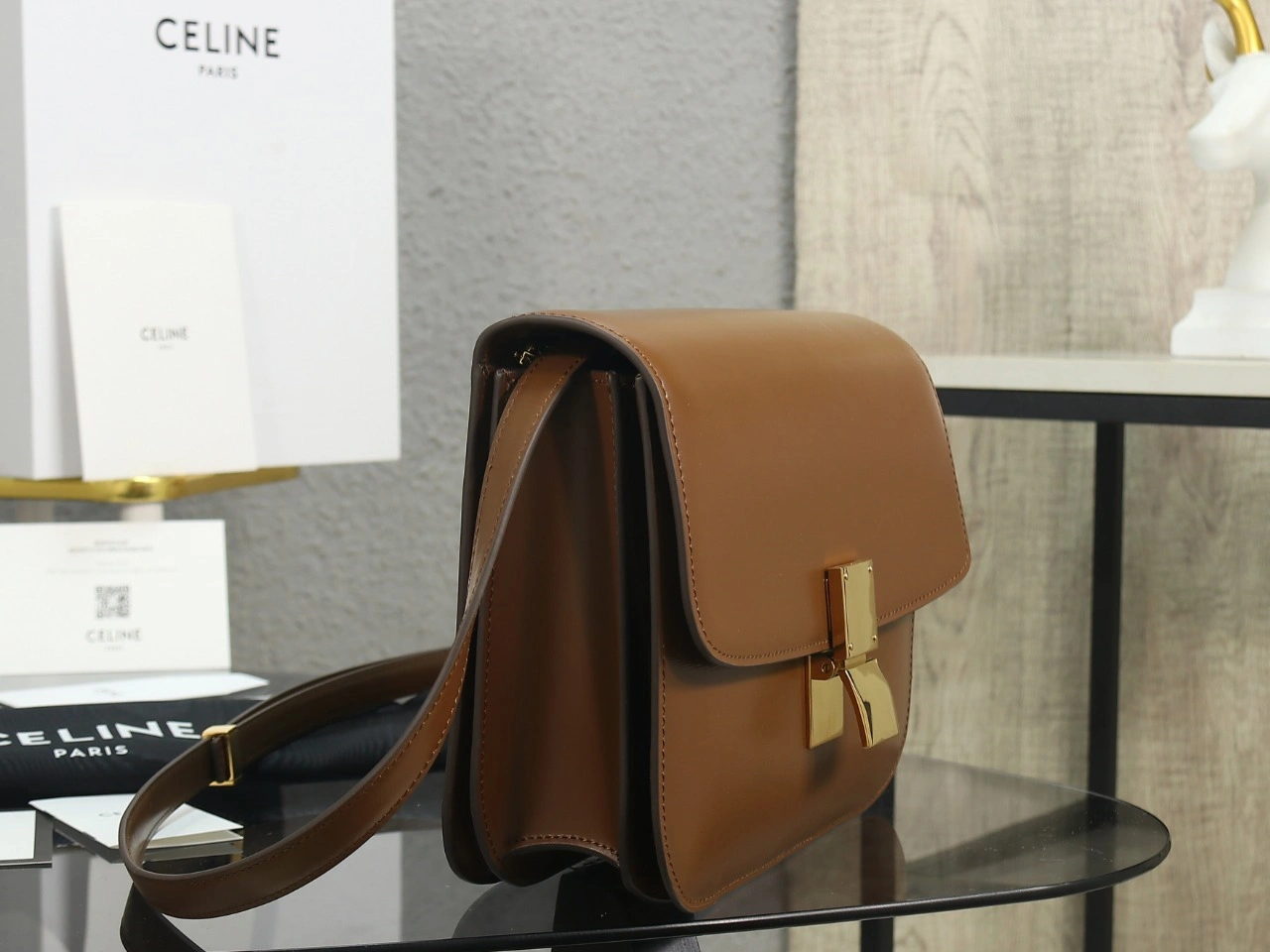 Celine Satchel Bags Supportive 78461