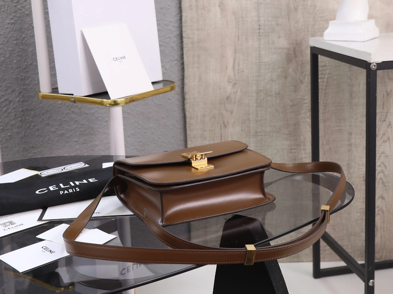 Celine Satchel Bags Premium 78455