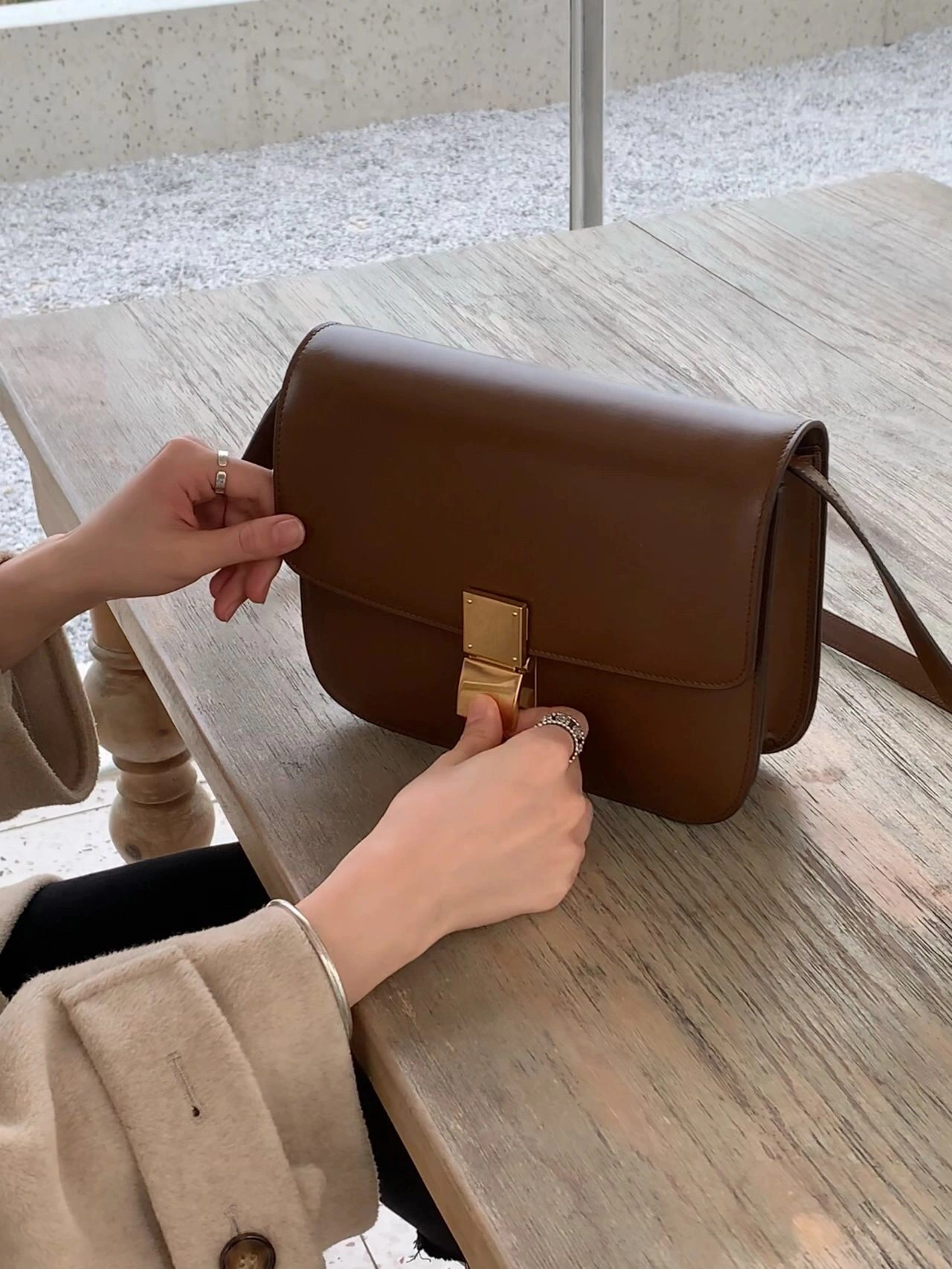 Celine Satchel Bags Premium 78455