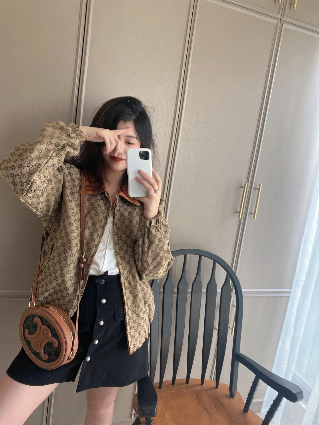Original Celine Satchel Bags 78453
