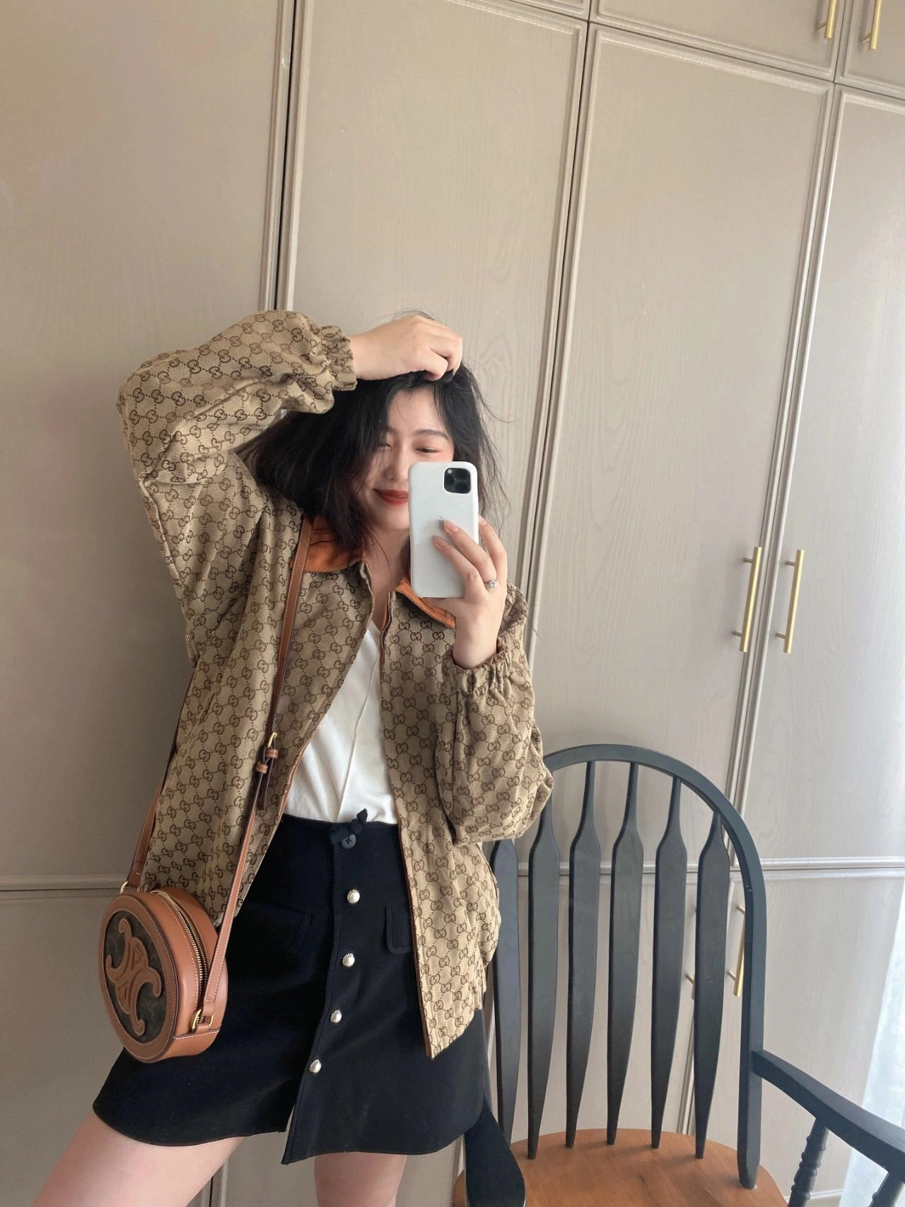 Original Celine Satchel Bags 78453
