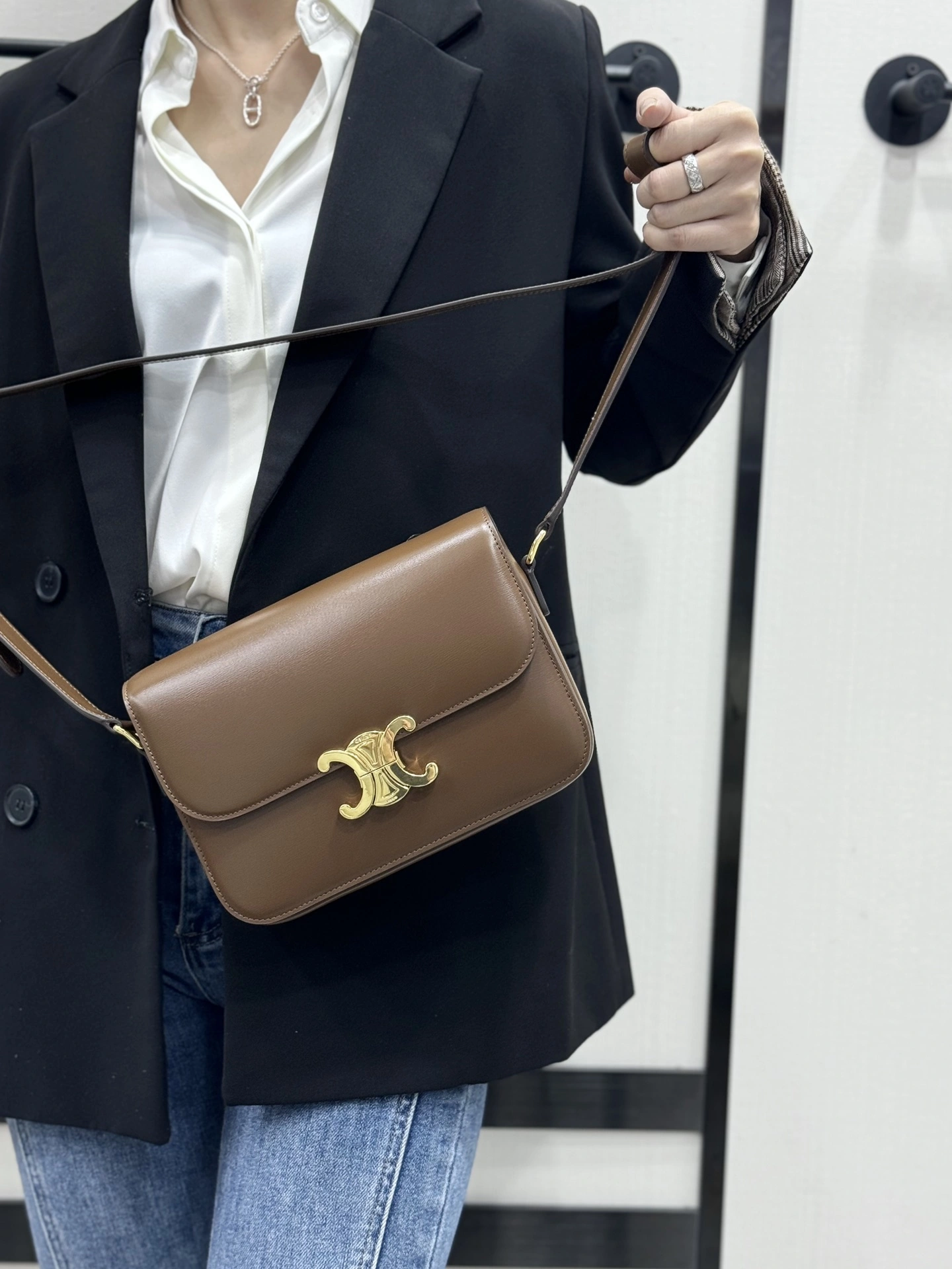 Celine Satchel Bags Packable 94591