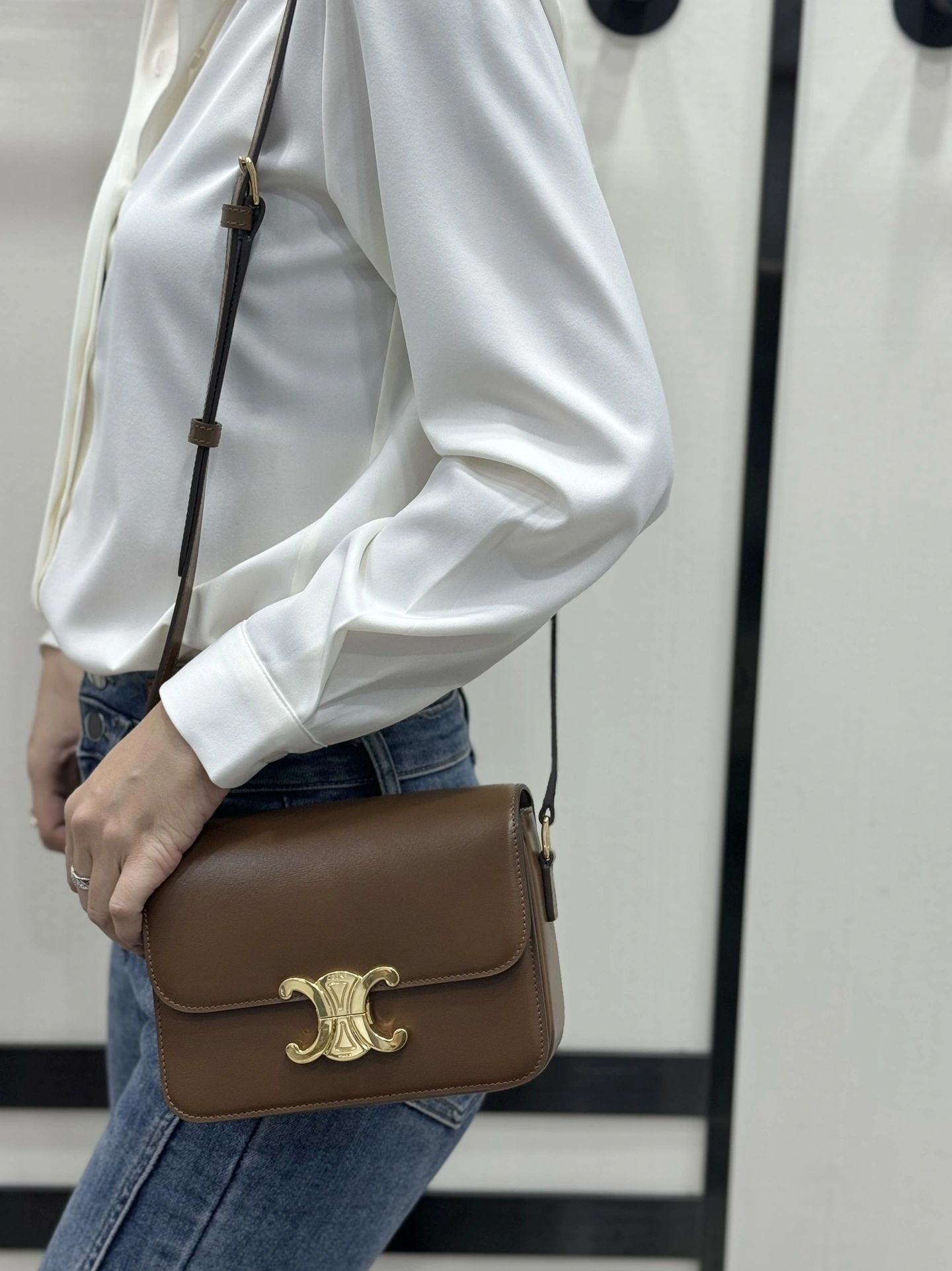 SmoothTexture Celine Satchel Bags 94586