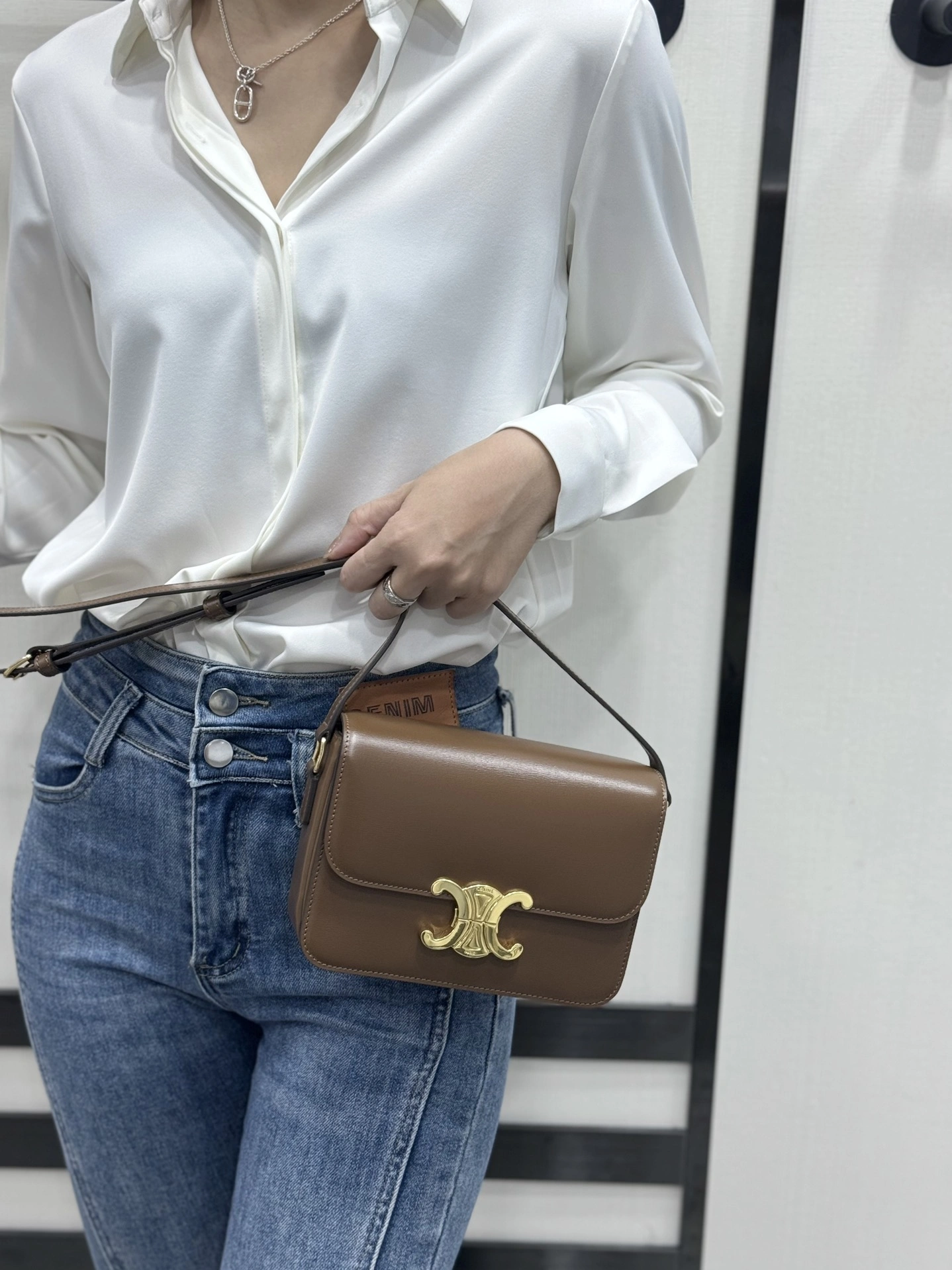 SmoothTexture Celine Satchel Bags 94586