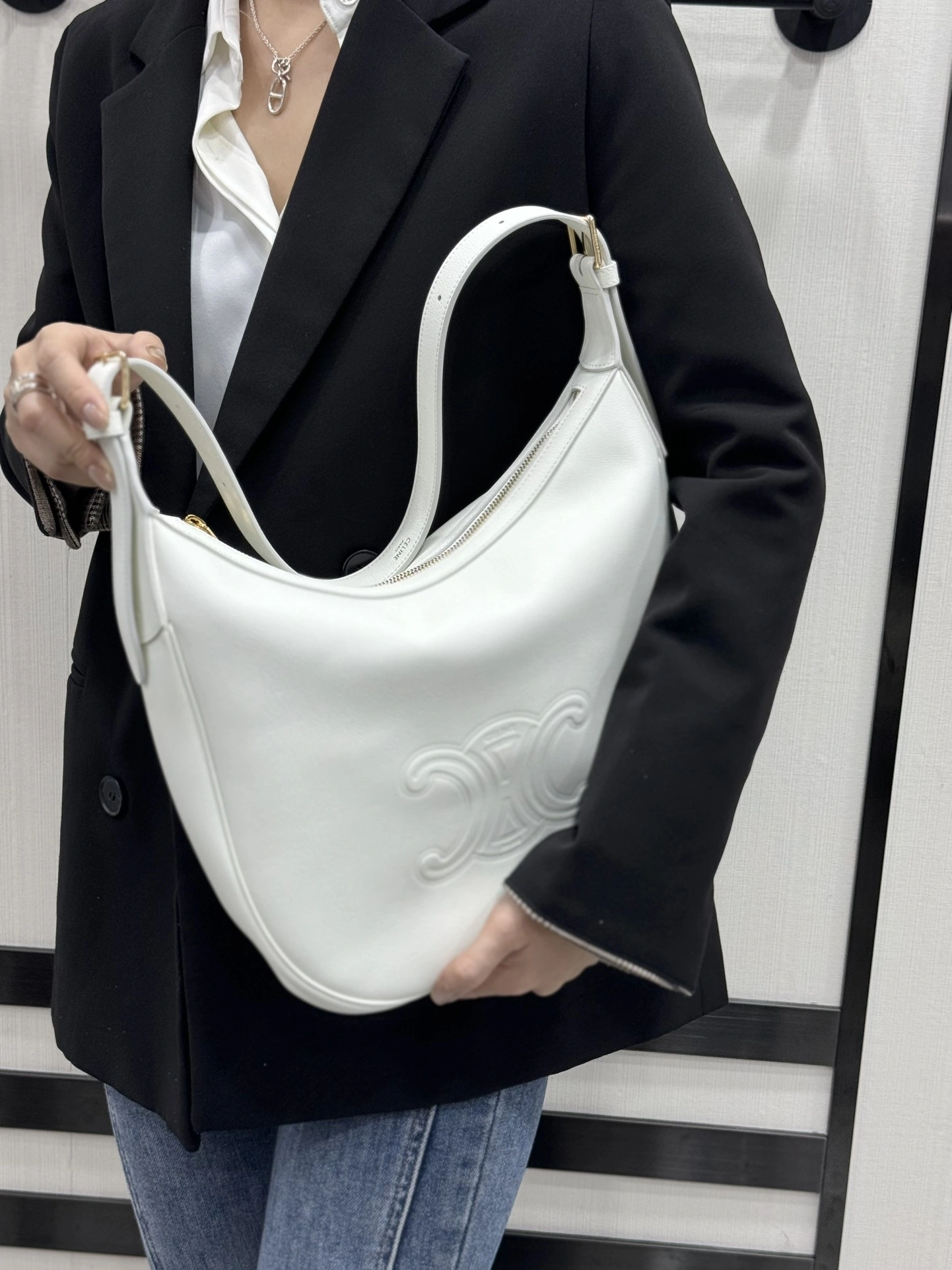 Celine Satchel Bags TimelessDesign 94588