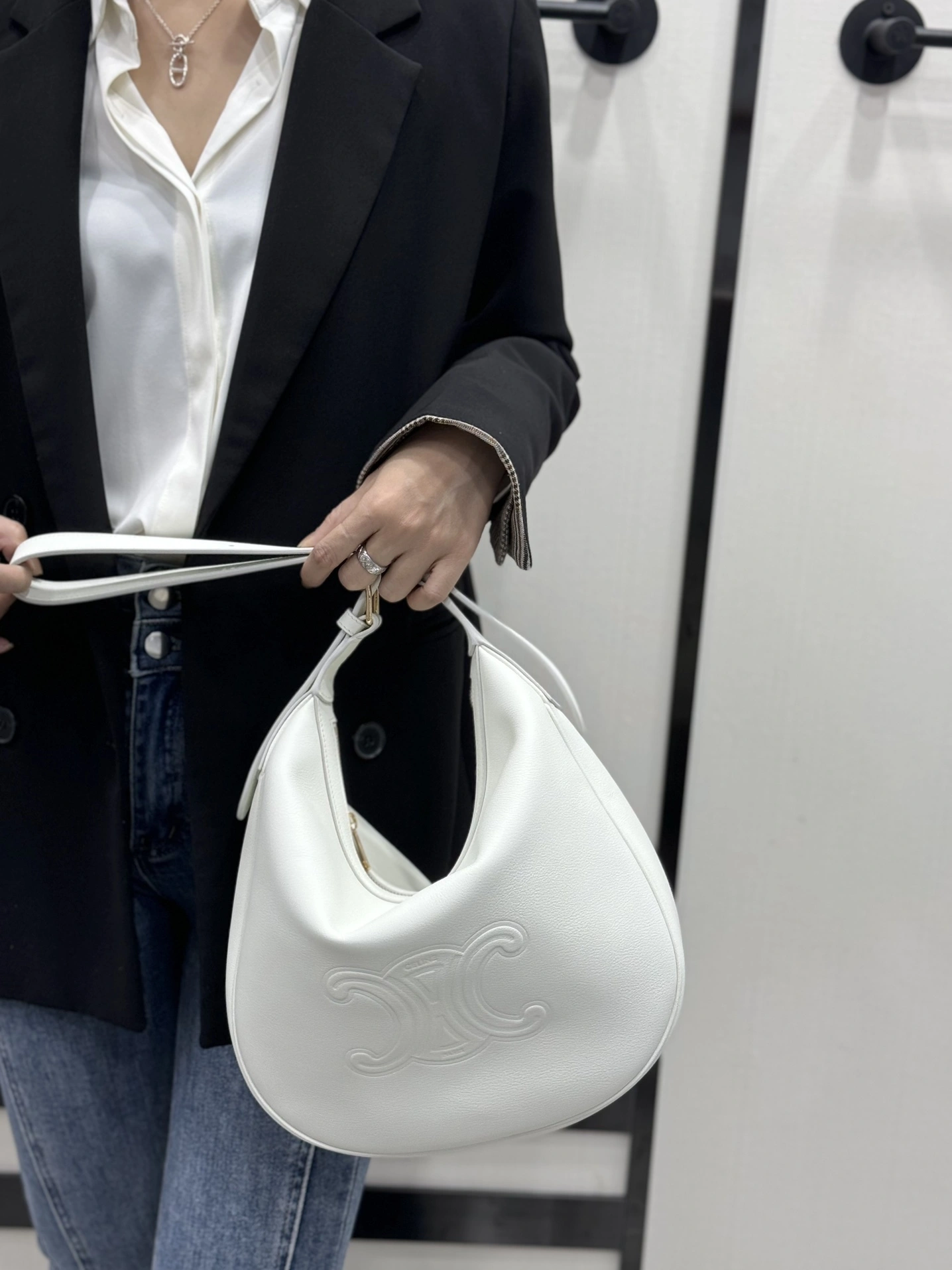 Celine Satchel Bags TimelessDesign 94588