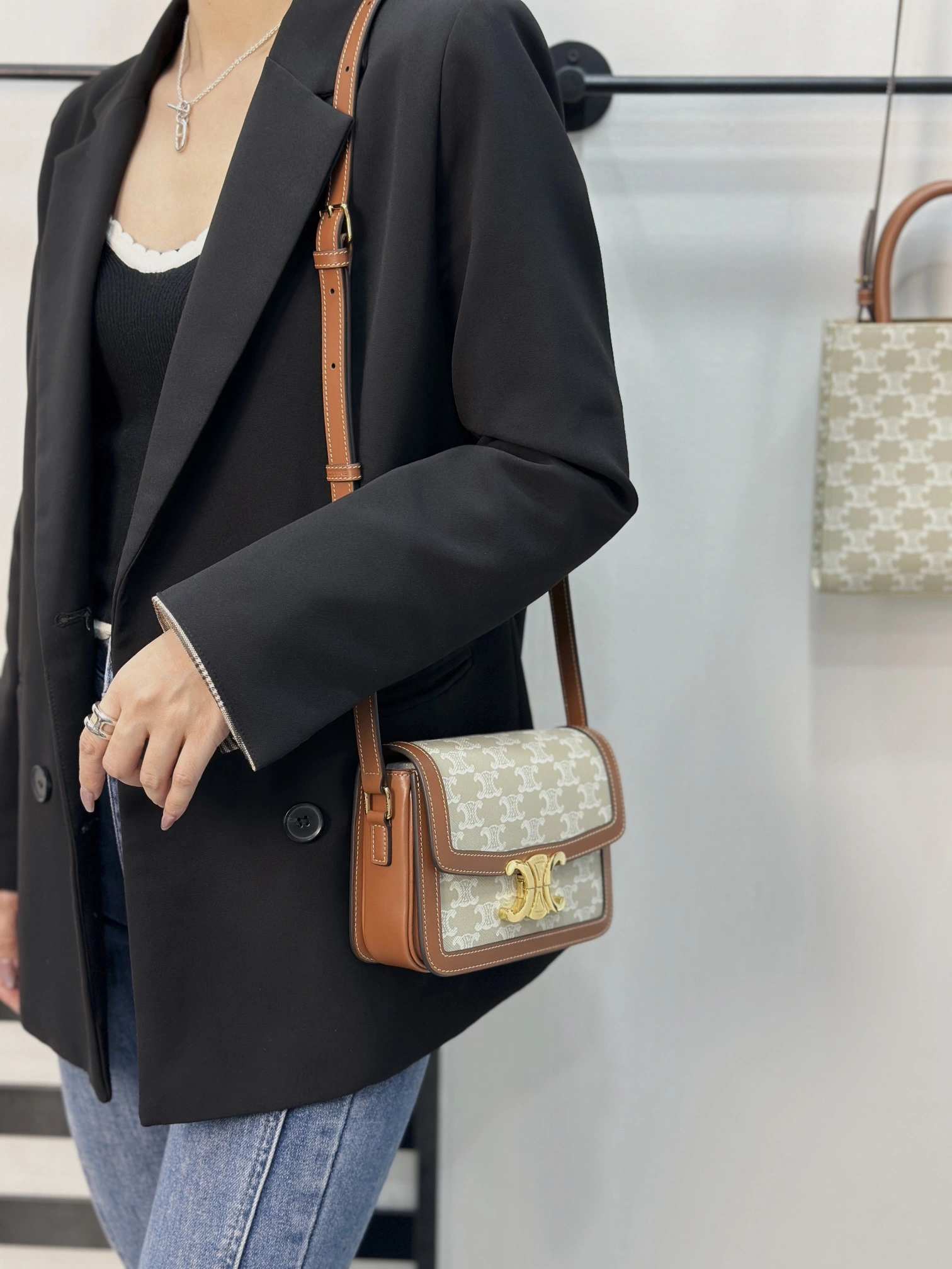 Celine Satchel Bags Bright 94587