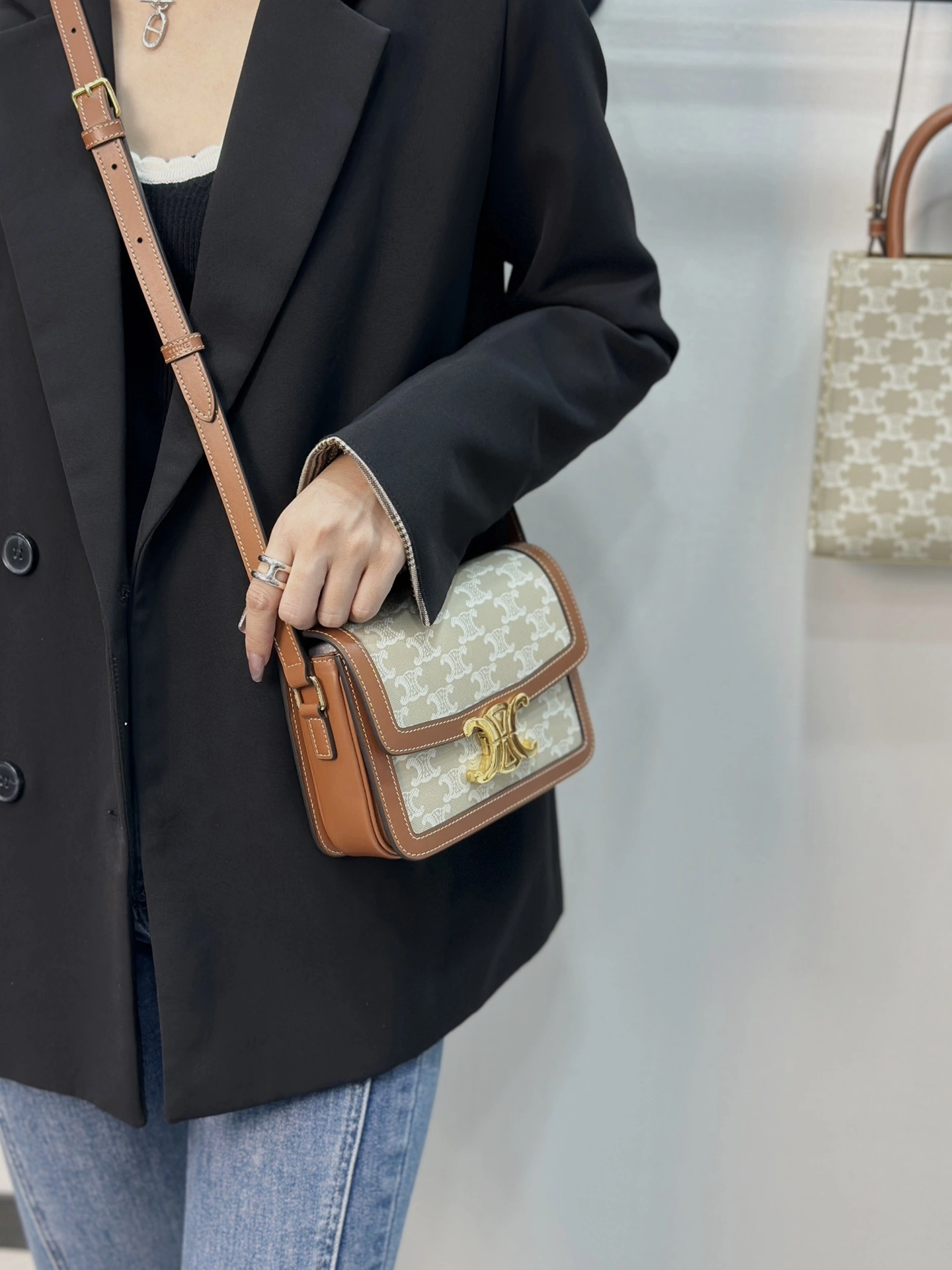 Celine Satchel Bags Bright 94587