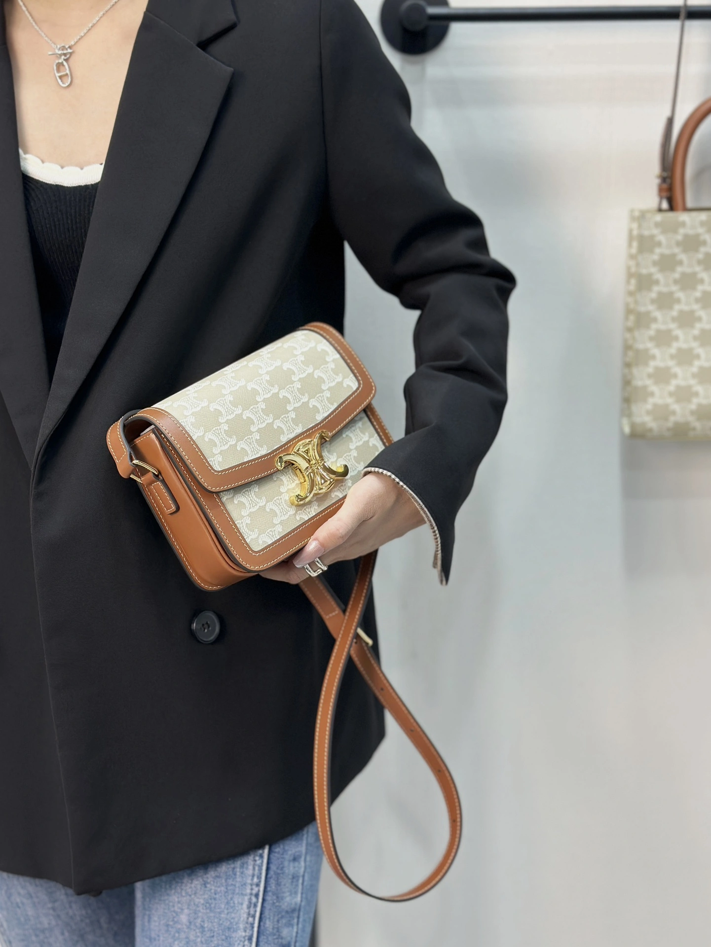 Celine Satchel Bags Bright 94587