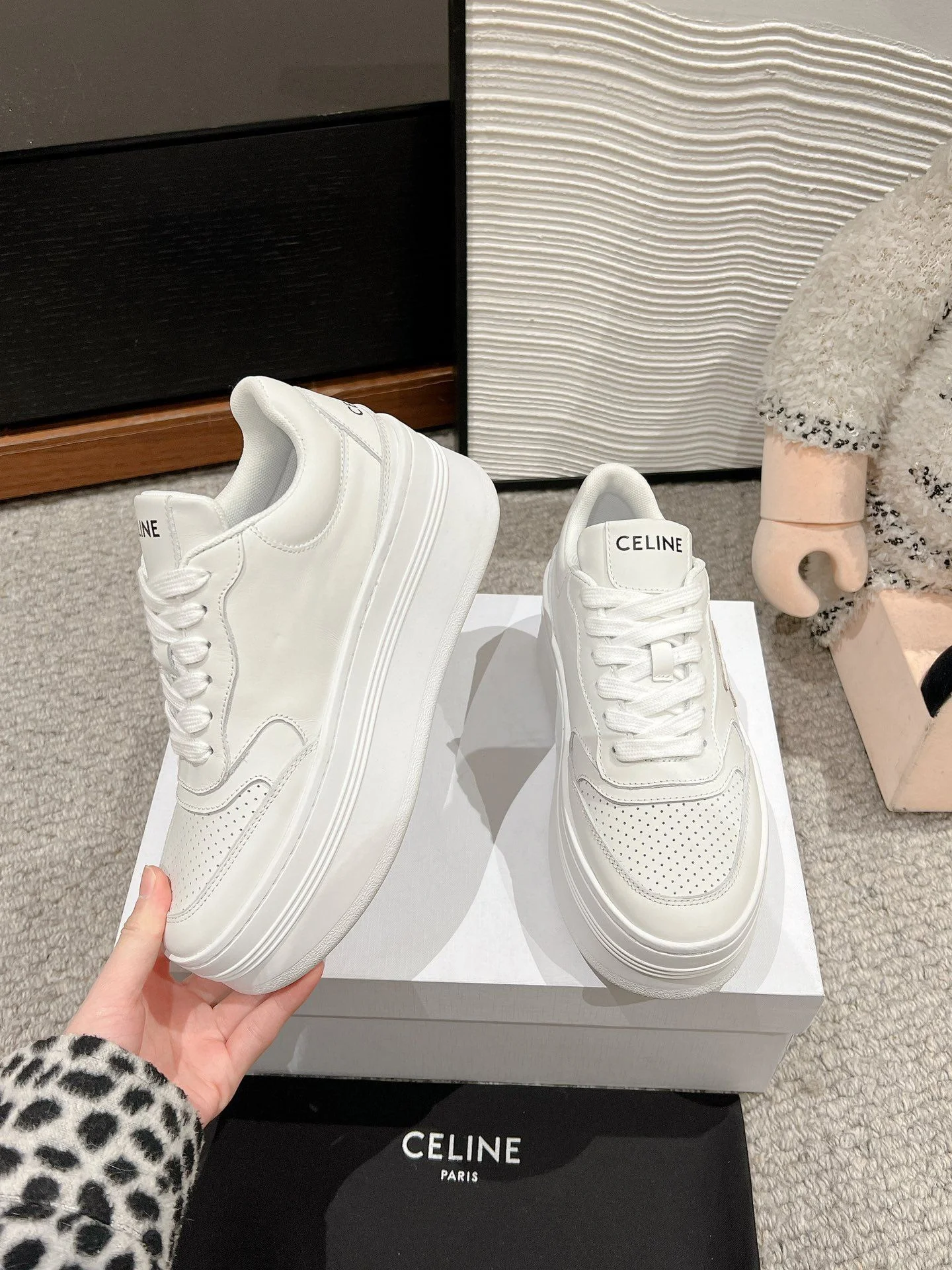 Bright Celine Shoes 6635