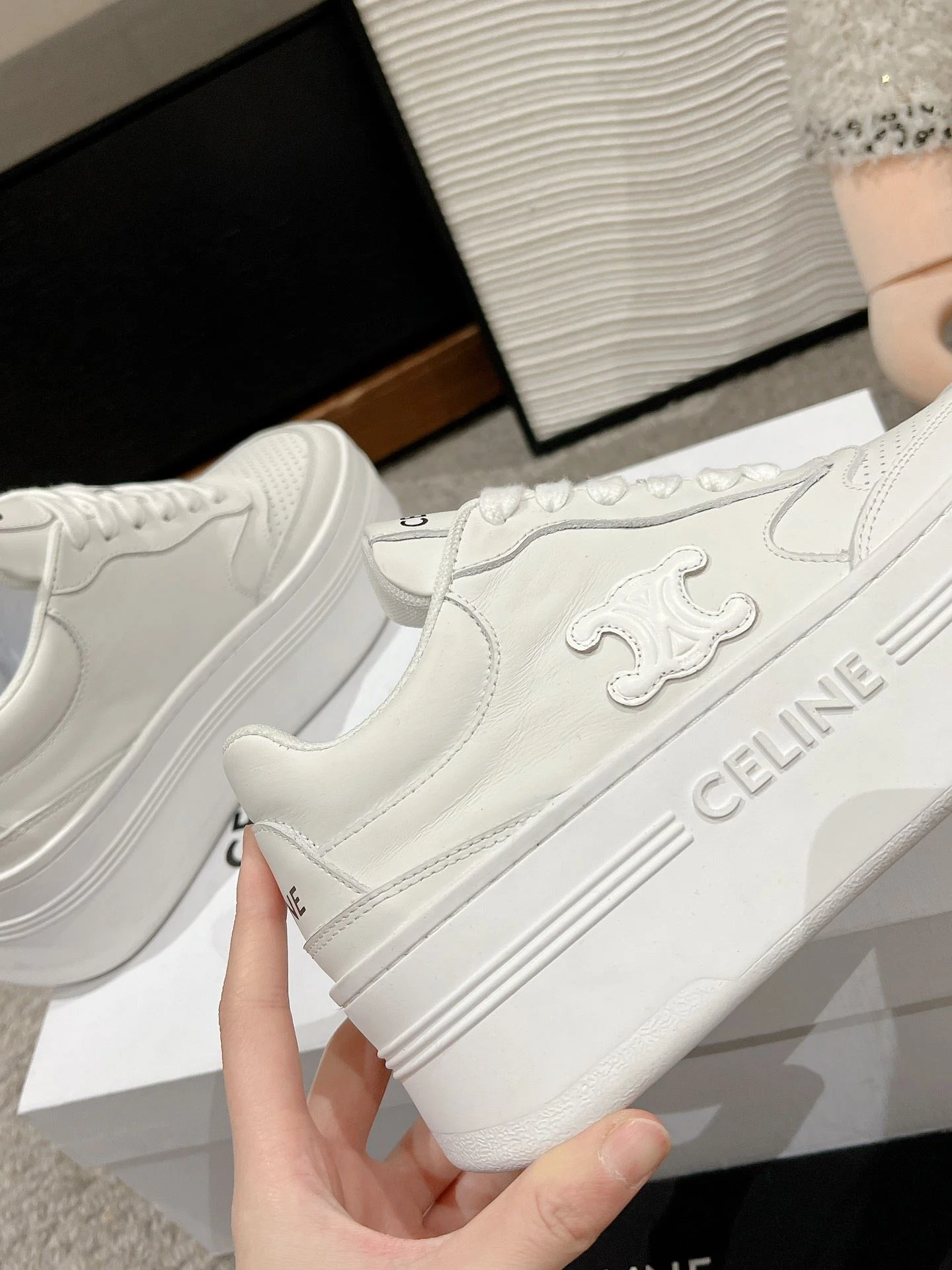 Bright Celine Shoes 6635