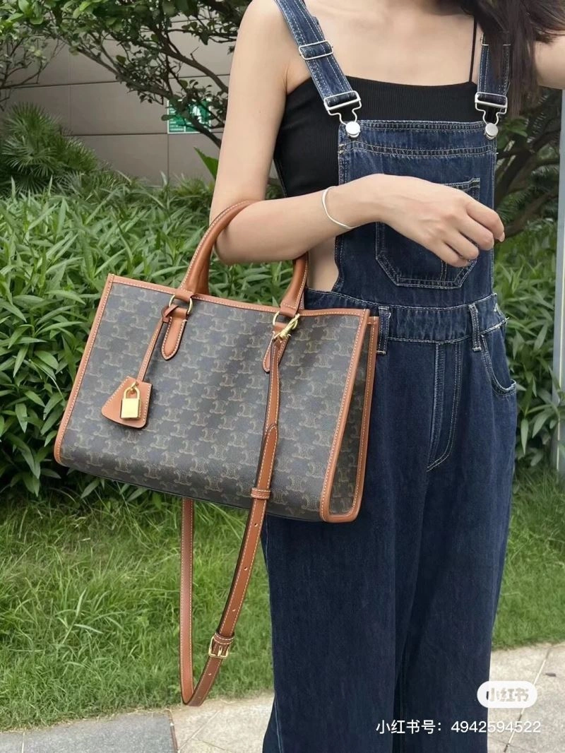 Celine Shopping Bags SunProtective 60281