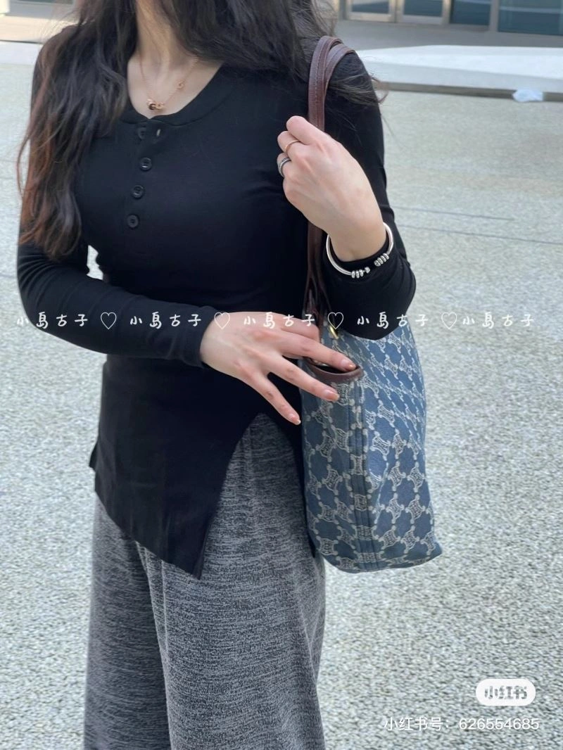 Celine Shopping Bags SmoothTexture 60271