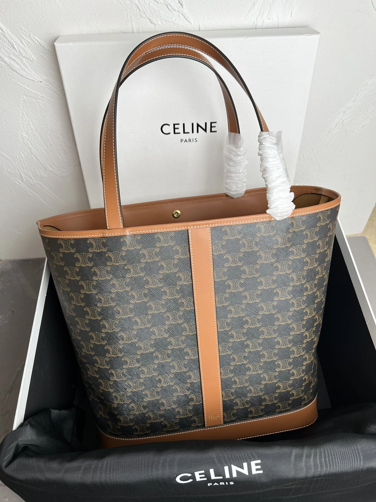 Celine Shopping Bags SoftTouch 73675
