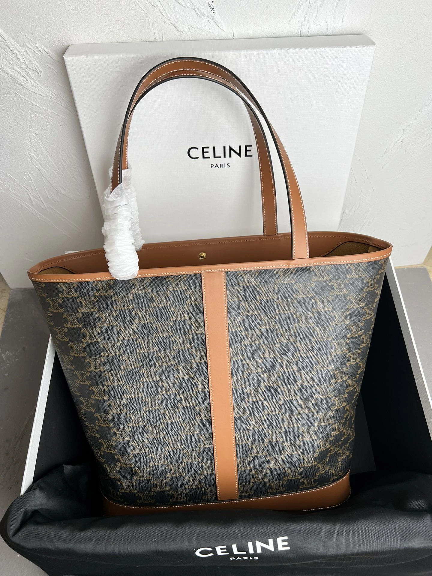Celine Shopping Bags SoftTouch 73675