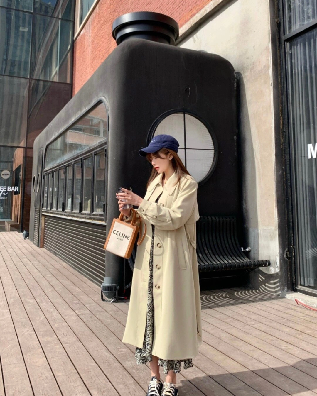 SmoothTexture Celine Shopping Bags 94535