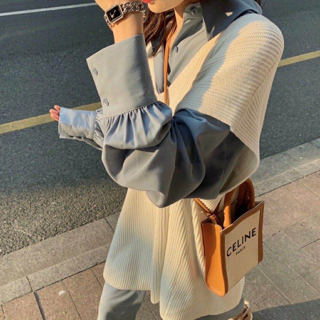 SmoothTexture Celine Shopping Bags 94535