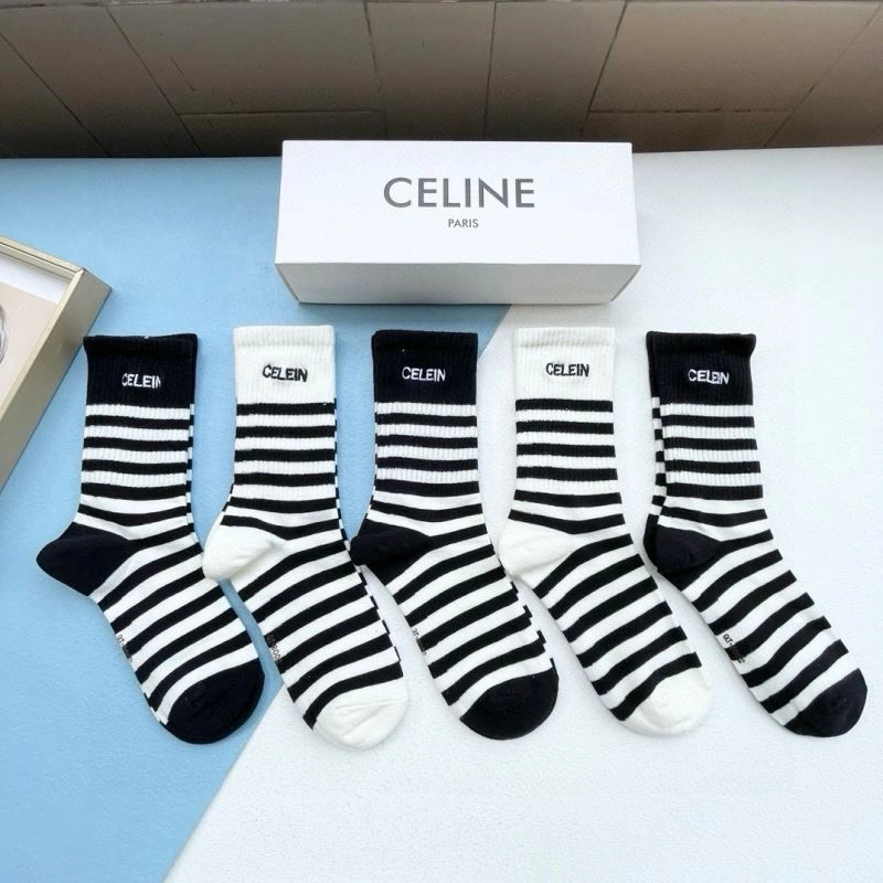 Sporty Celine Socks 274007