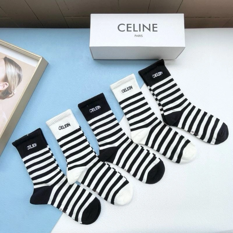 Sporty Celine Socks 274007