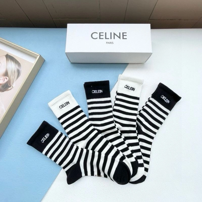Sporty Celine Socks 274007