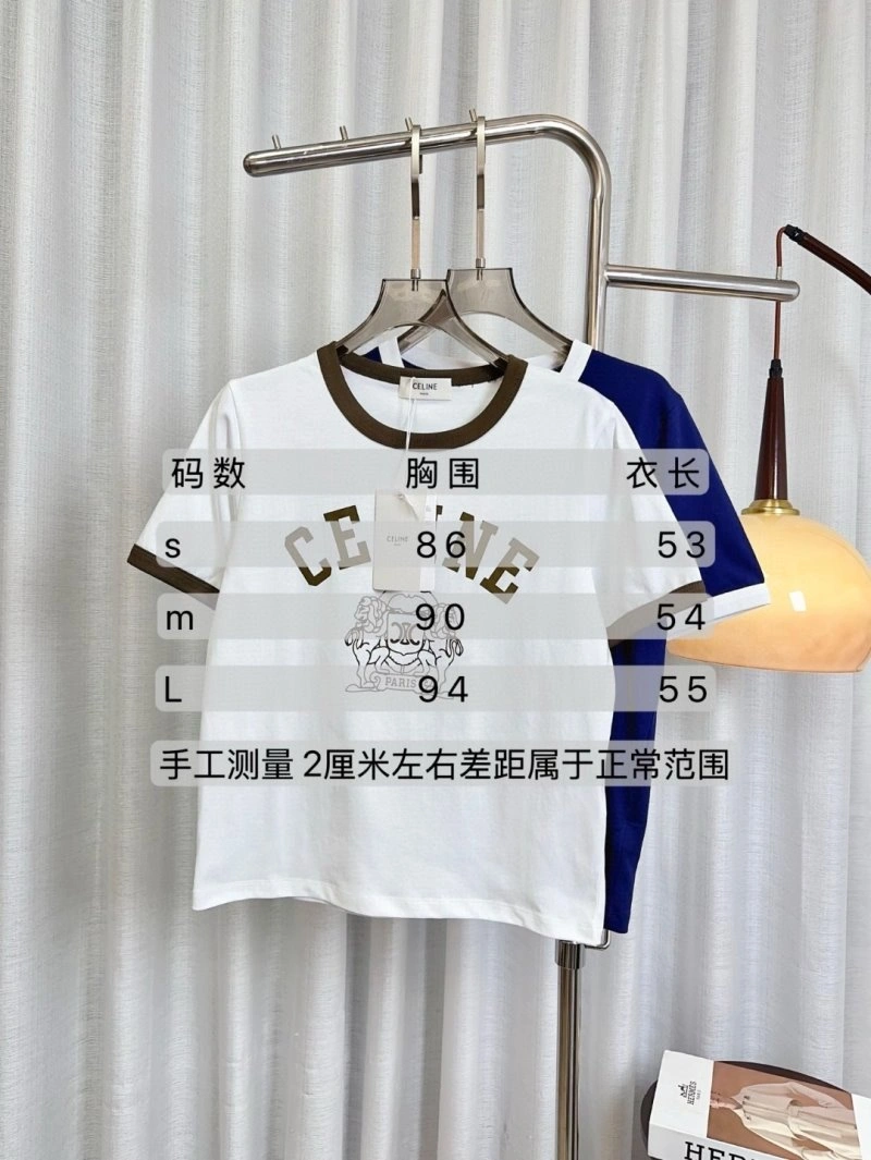 Celine T-Shirts Unique 107215