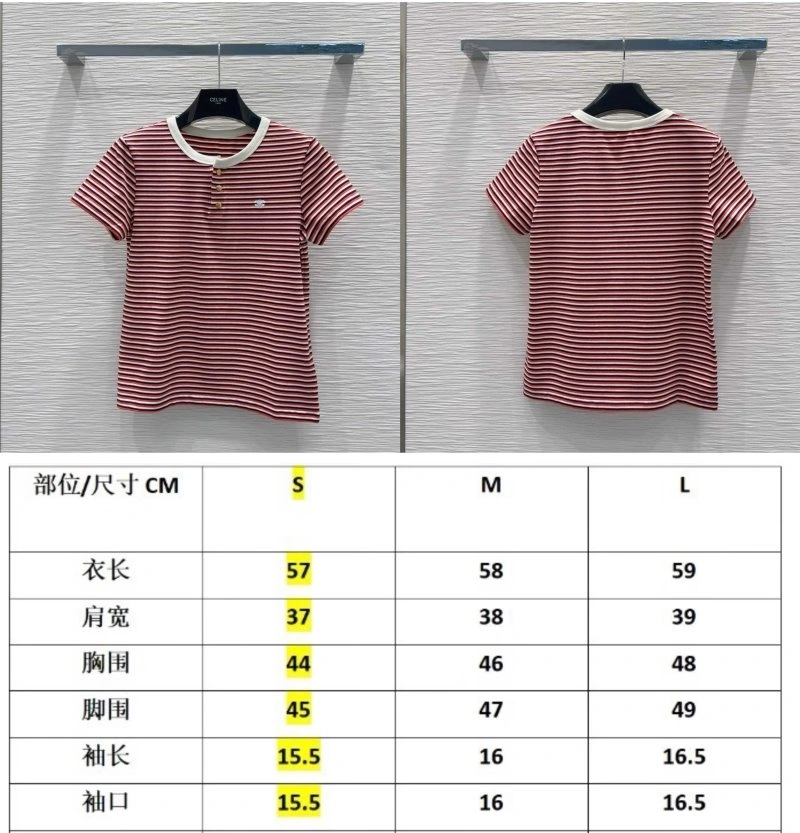 Celine T-Shirts TimelessDesign 107204