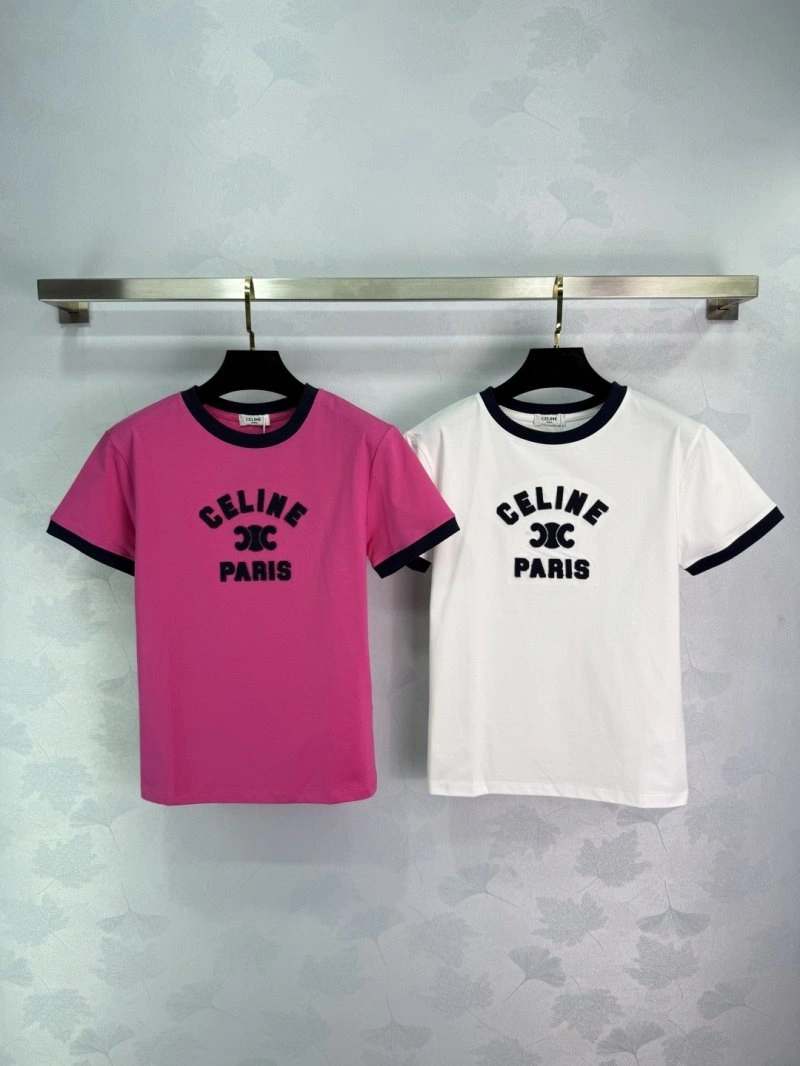 Celine T-Shirts Sleek 107170