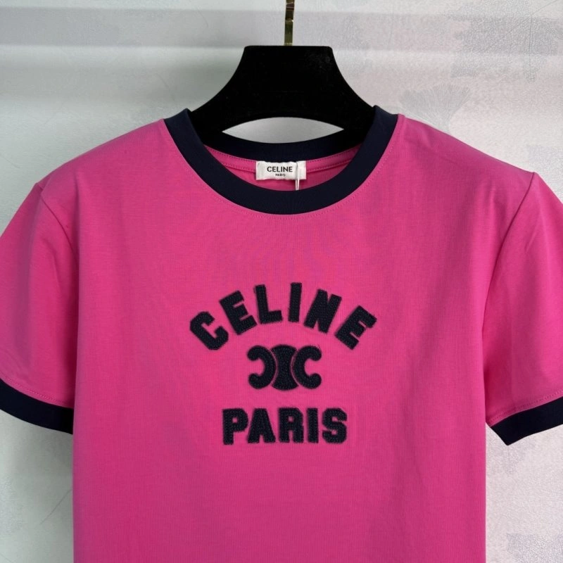 Celine T-Shirts Sleek 107170