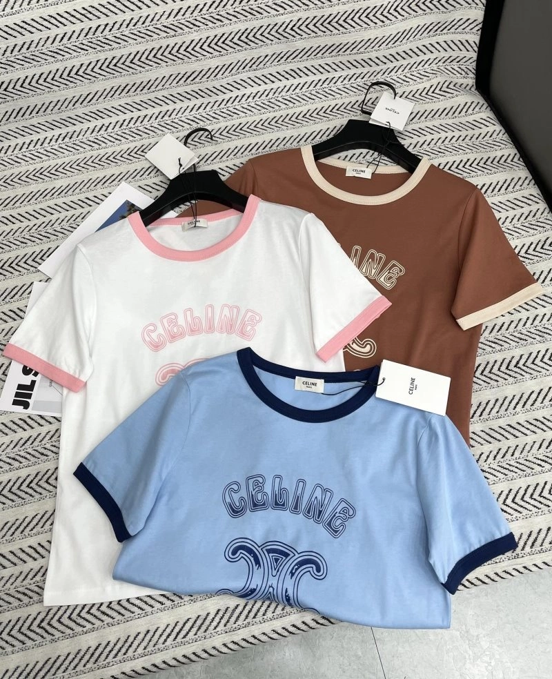Celine T-Shirts TimelessDesign 107091