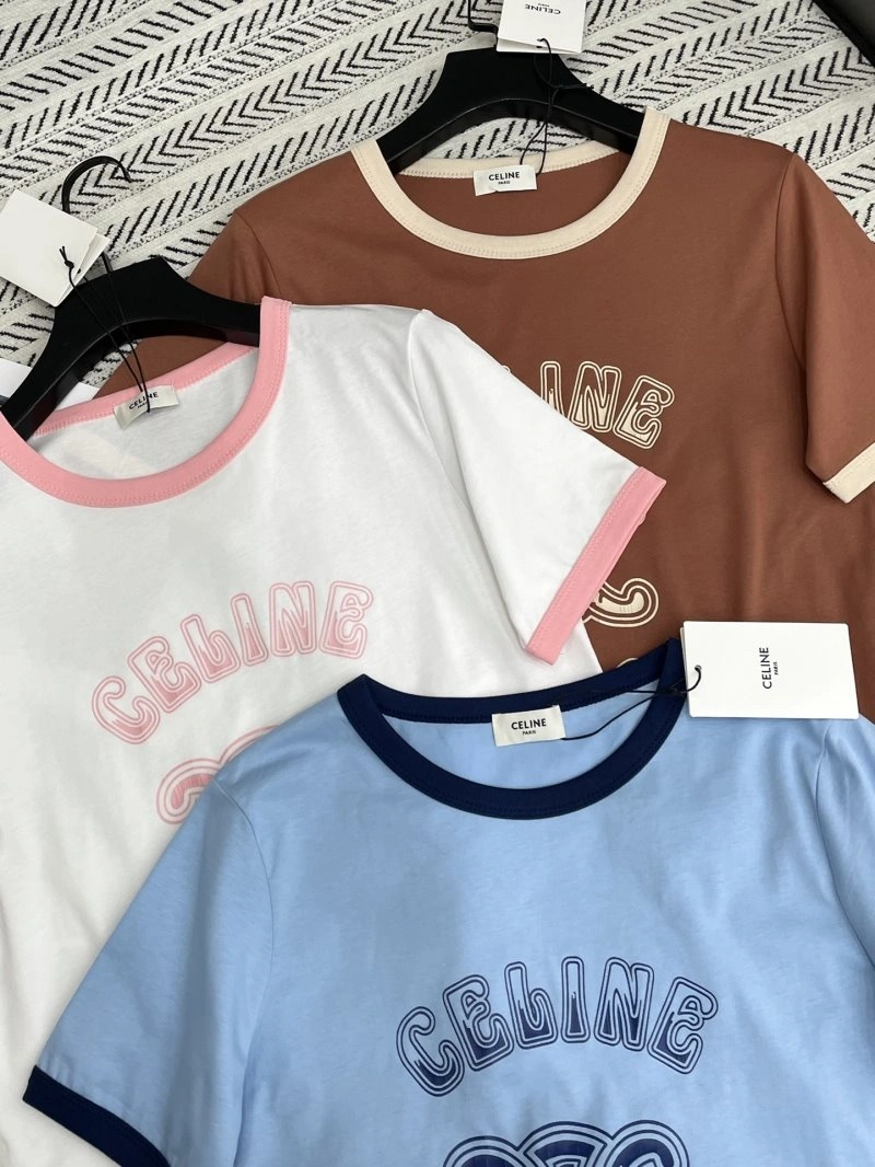 Celine T-Shirts TimelessDesign 107091
