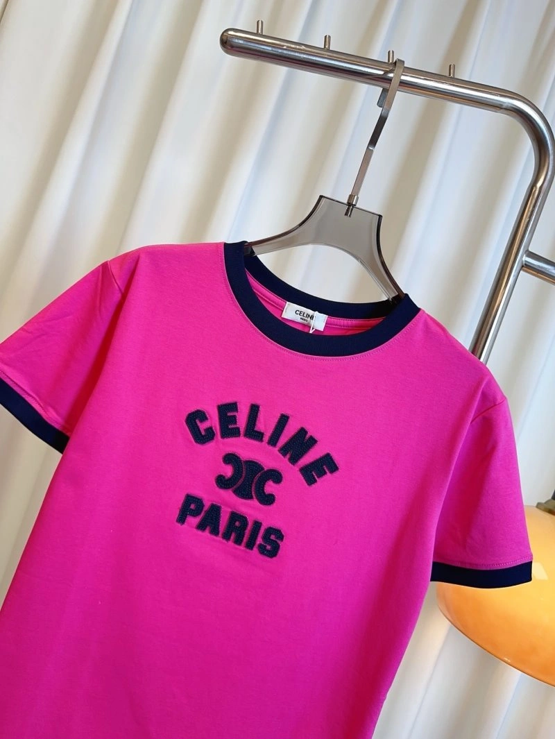 Celine T-Shirts Compact 107076
