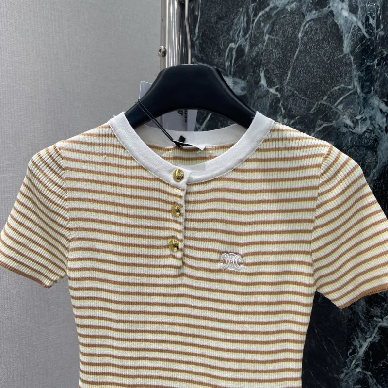 Celine T-Shirts Vibrant 107045