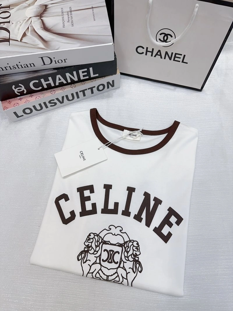 Celine T-Shirts Unique 107042