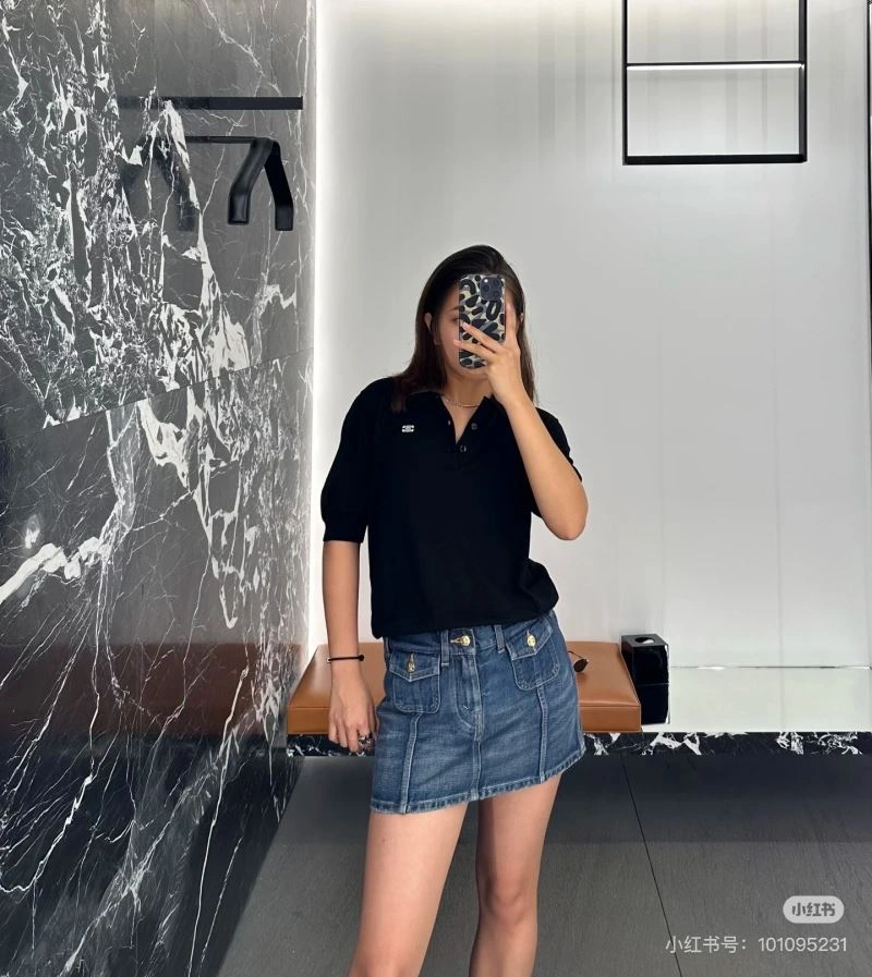 Celine T-Shirts Compact 107349