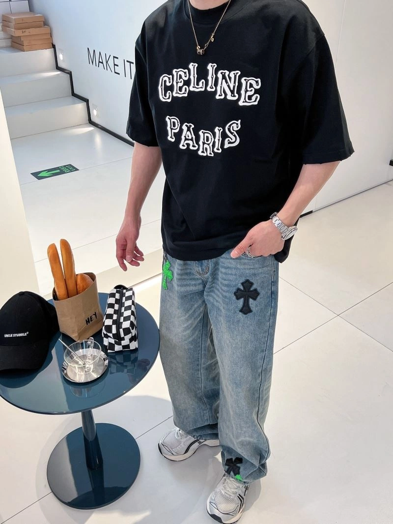 Celine T-Shirts Unique 107330