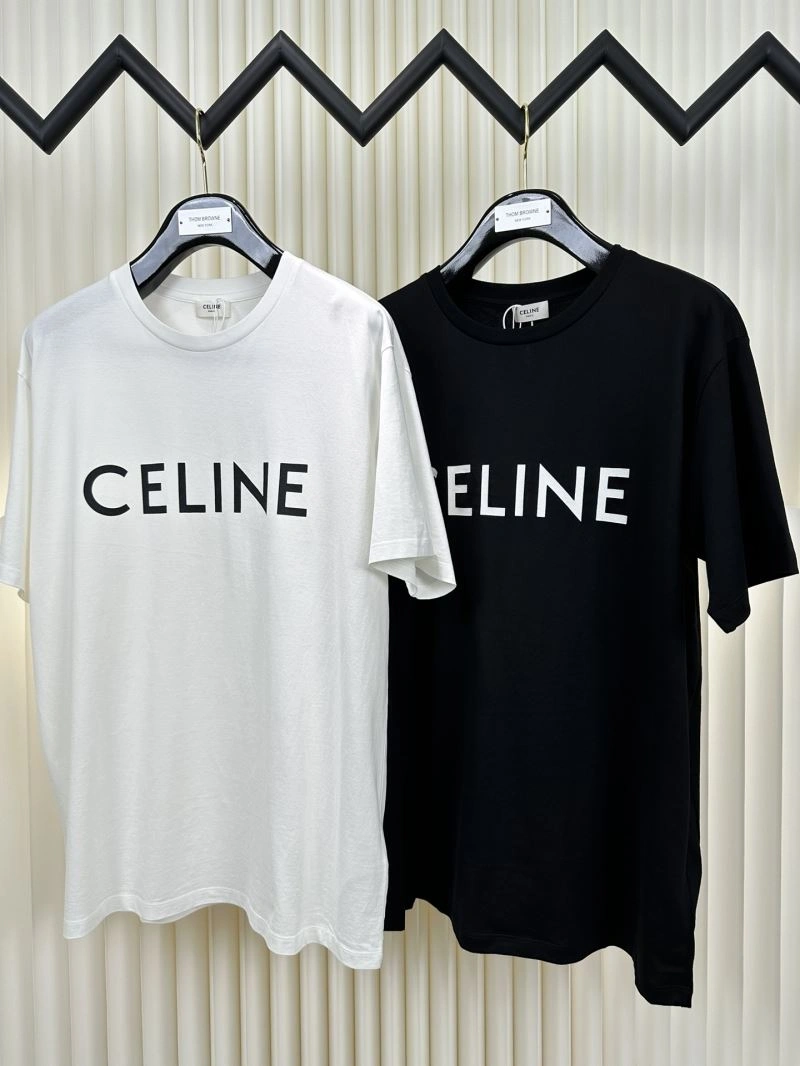 Celine T-Shirts Stretchable 107334