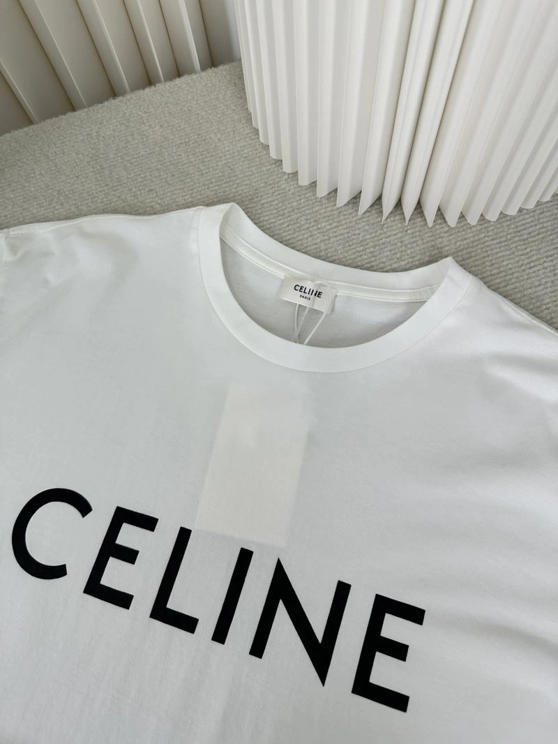 Celine T-Shirts Stretchable 107334