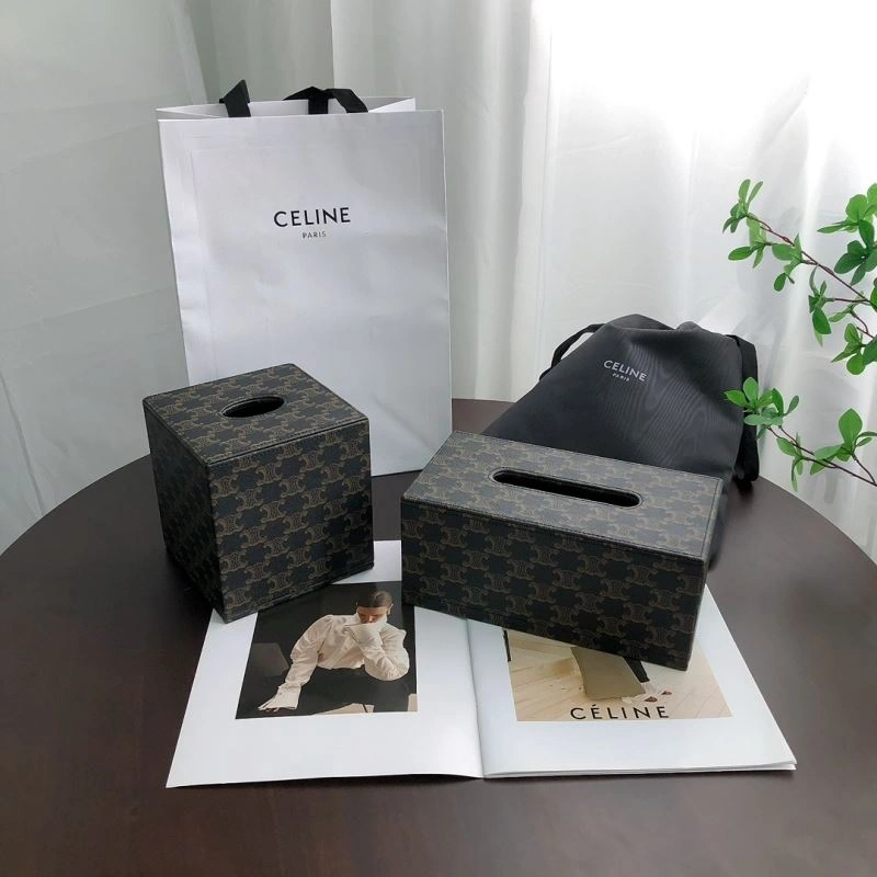 Colorful Celine Tissue Boxes 274704