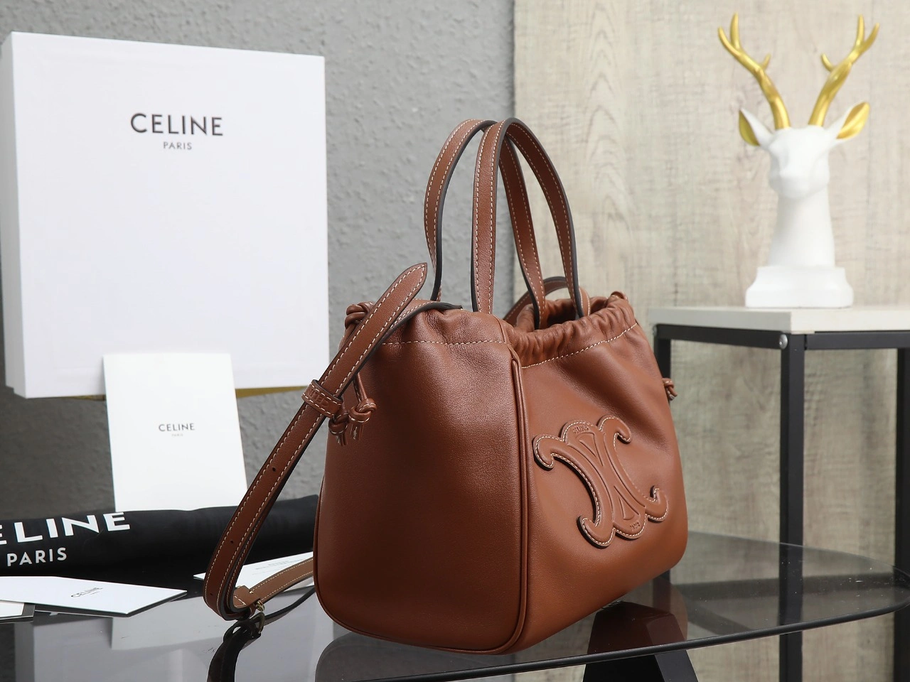 Compact Celine Top Handle Bags 78445