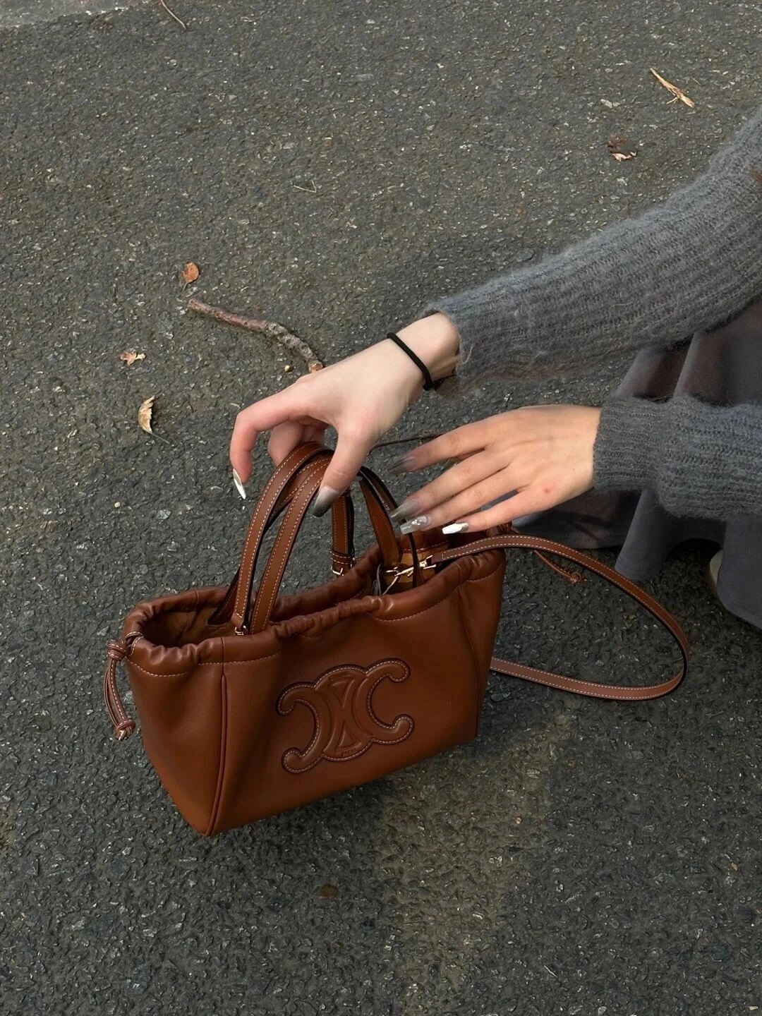 Compact Celine Top Handle Bags 78445