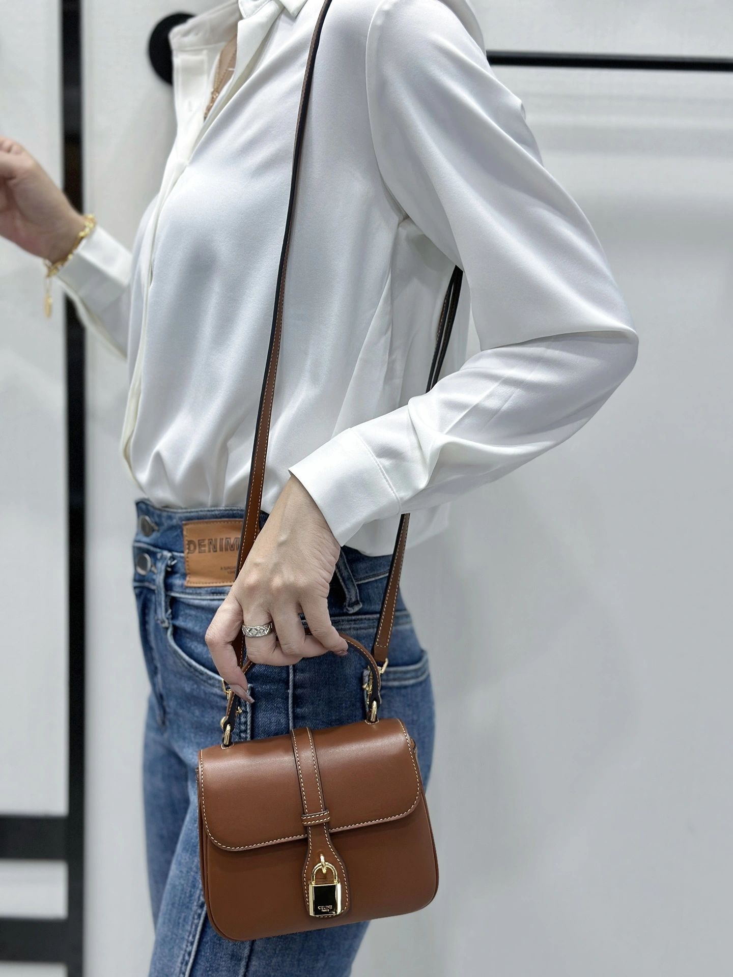 Celine Top Handle Bags Stylish 94525