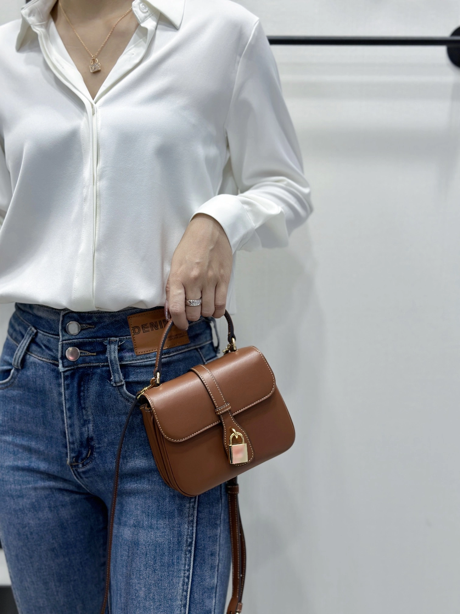 Celine Top Handle Bags Stylish 94525